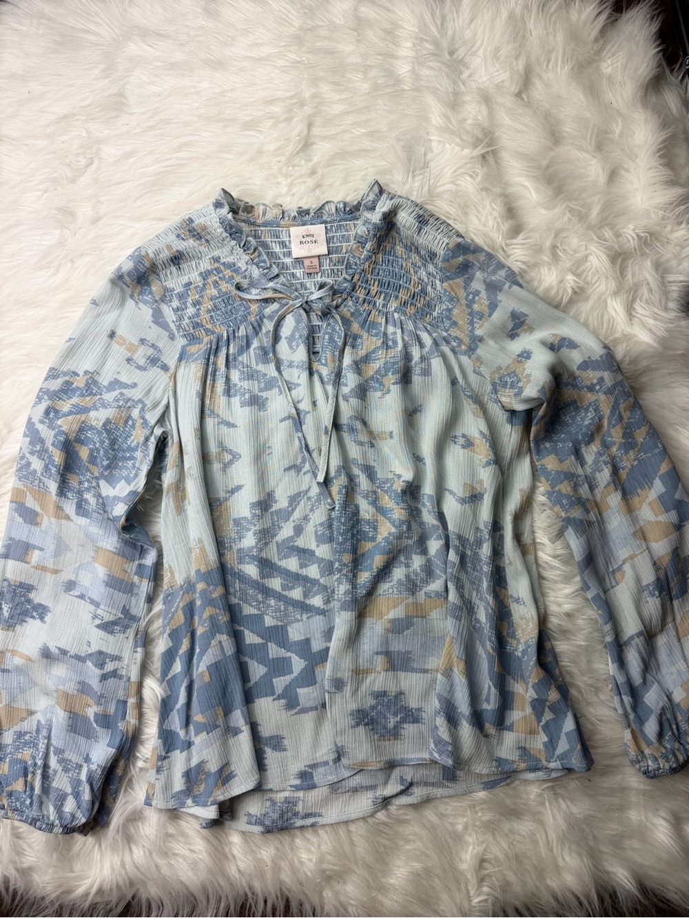 Knox Rose Blue Blouse